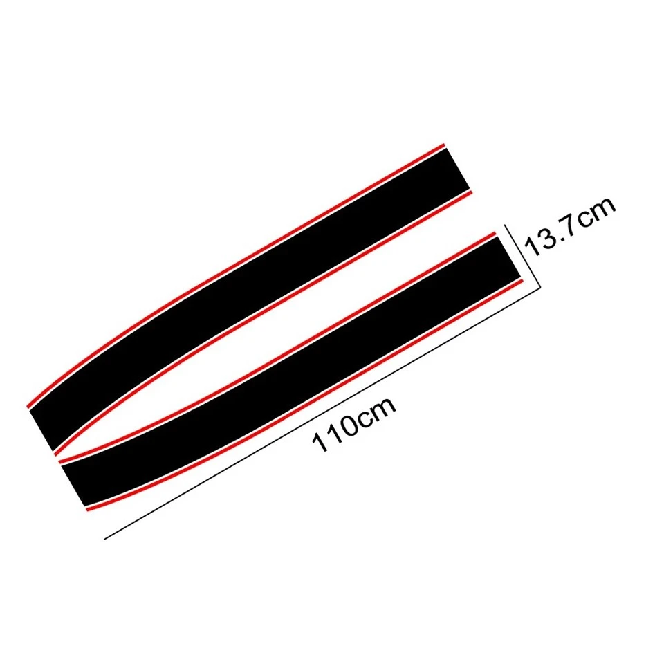 Car Engine Hood Bonnet Sticker Stripes Decals best