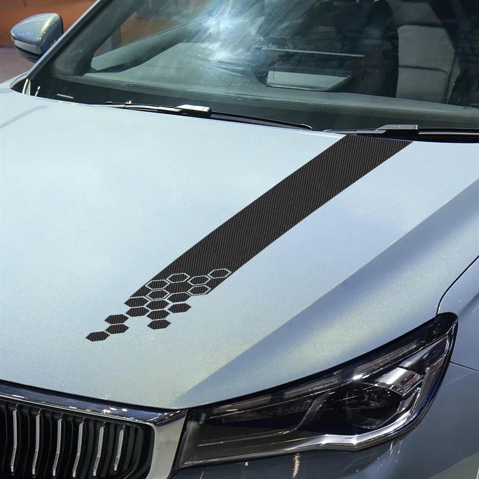 Car Hood Bonnet Sticker Racing Style Vinyl Decal