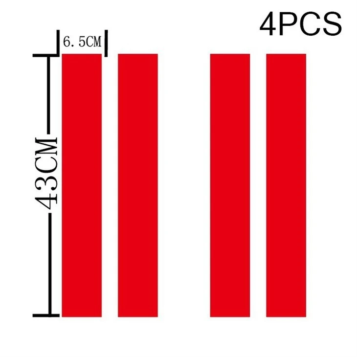 Car PVC Decal Stickers Logo Bumper Sticker Car Vinyl Body Stickers Stripe Style Pattern Custom Color And Size Transfer Sticker