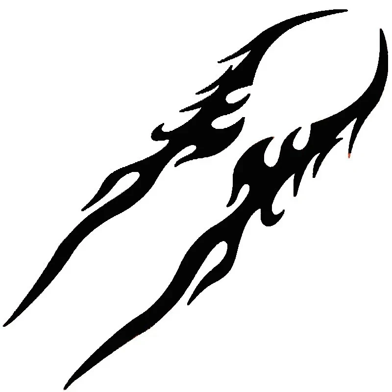 Car Stickers Modified Flame Reflective Sticker high quality