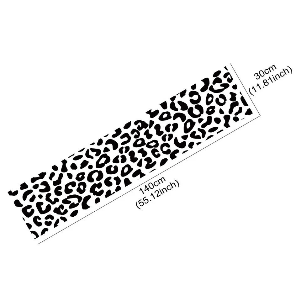 Car Windshield Stickers Animal Leopard Print Decals high quality
