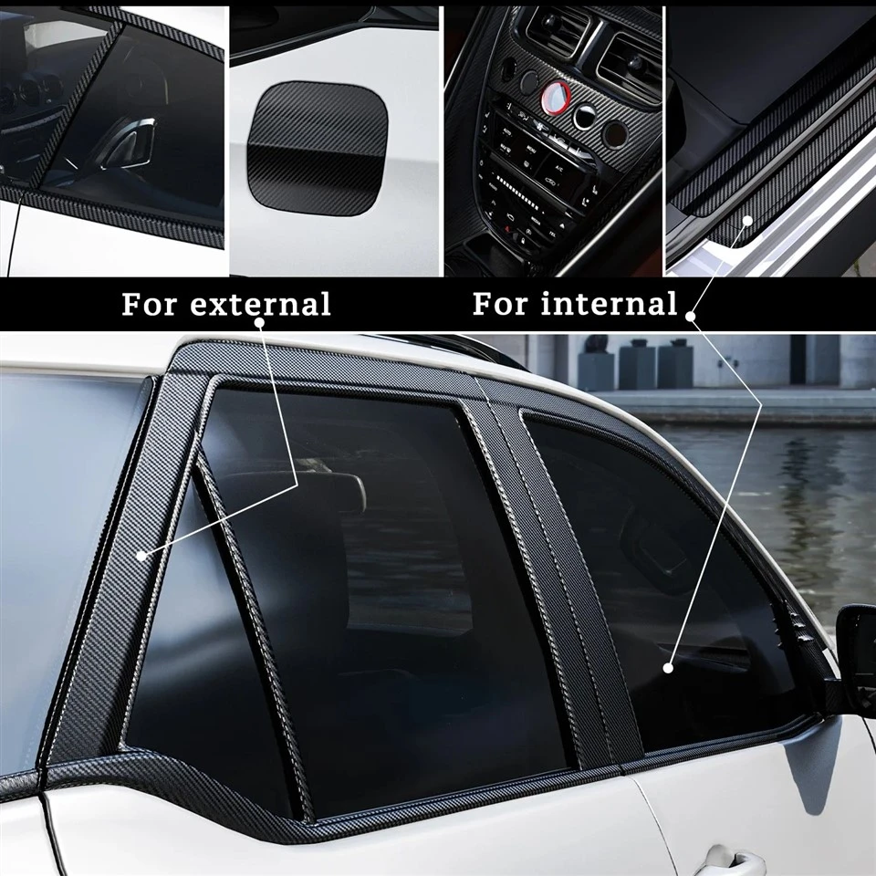 Carbon Fiber Car 3D Tape Sticker suppliers