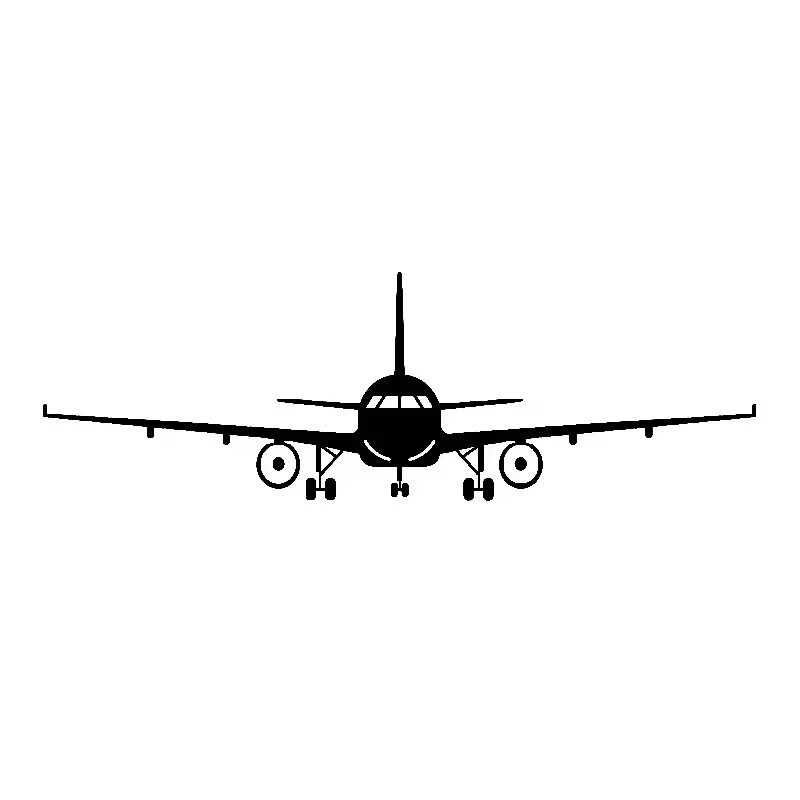 Simple Small Airplane Decal