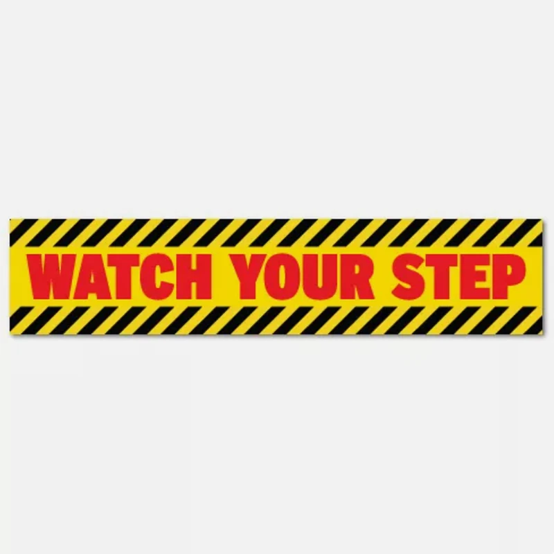 Waterproof Warning Decal Kit