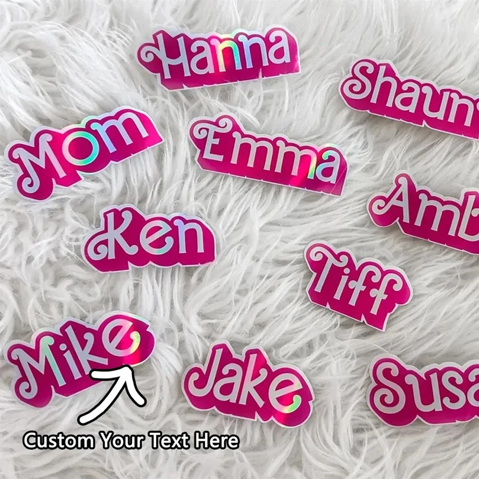 ملصق ليزر مخصص PMMA Keychain