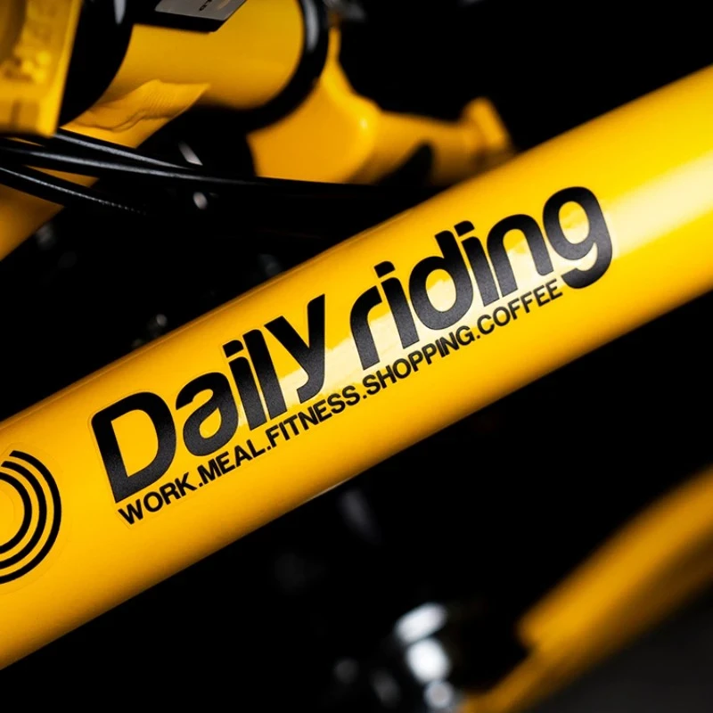 Daily City Riding Bike Frame Sticker suppliers