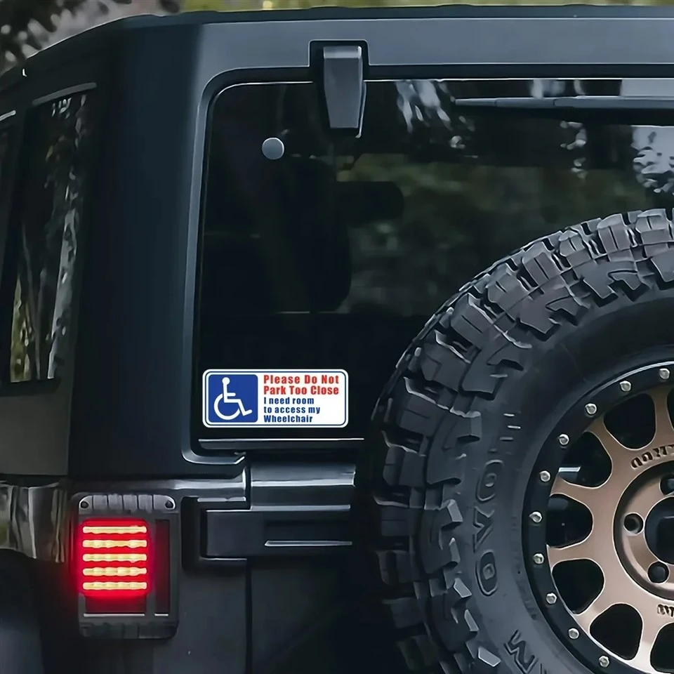 Do Not Park Too Close, Needs Space Sticker factory