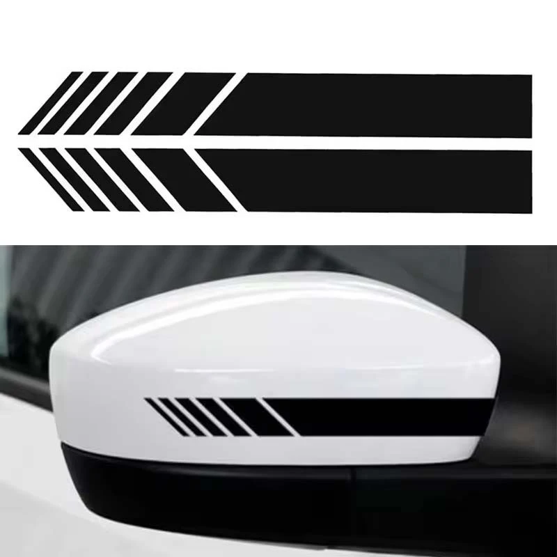 ET11362# Vinyl Decals For Car Rear Mirror