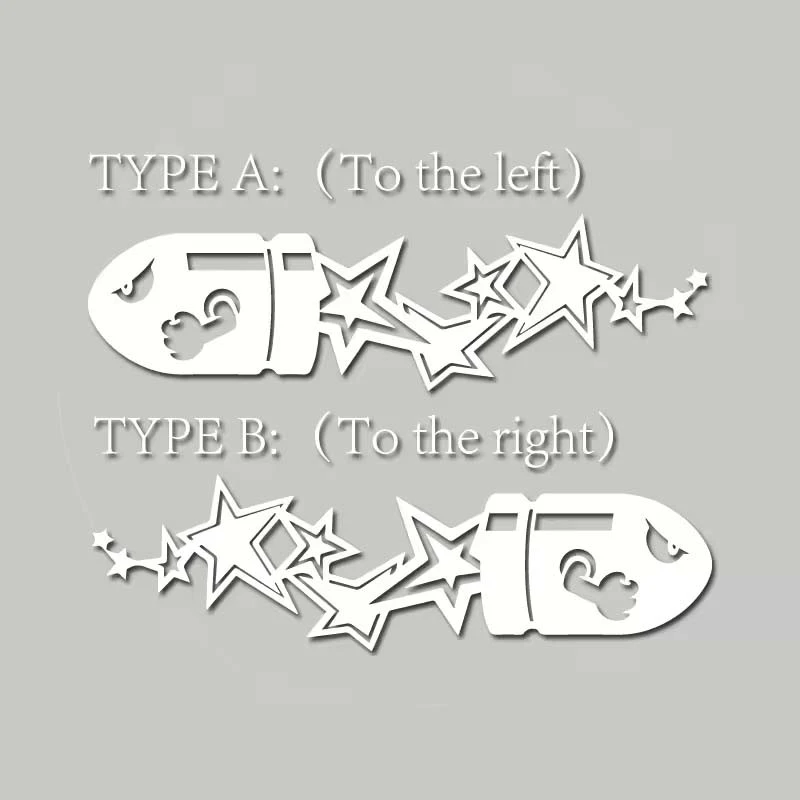 ET11403# BULLET Cartoon Stickers Cute Funny