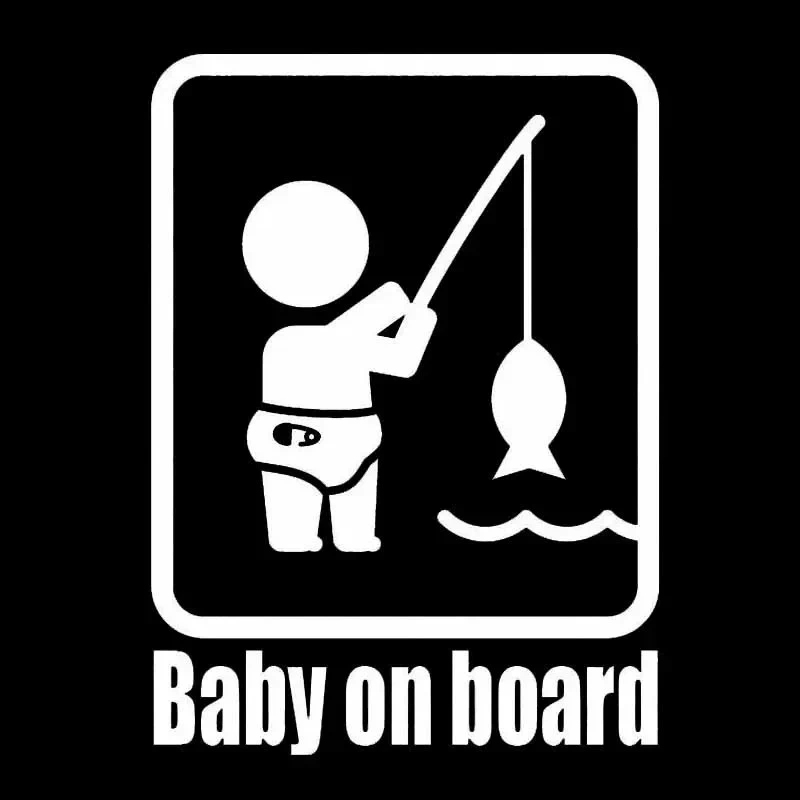 ETIE Fun Personalized Baby Fishing Stickers factory