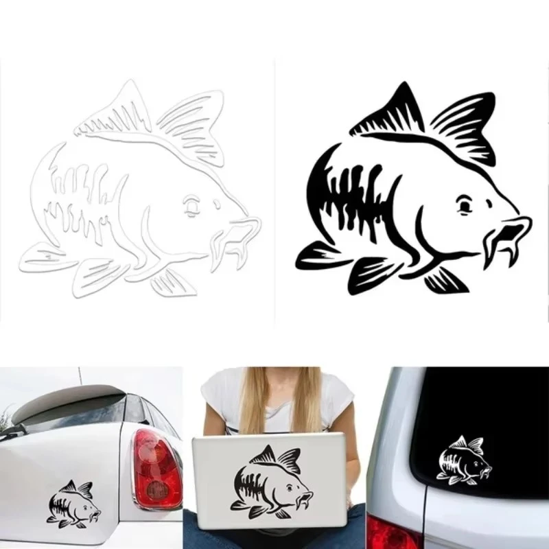 Car Sticker Of Carp Pattern