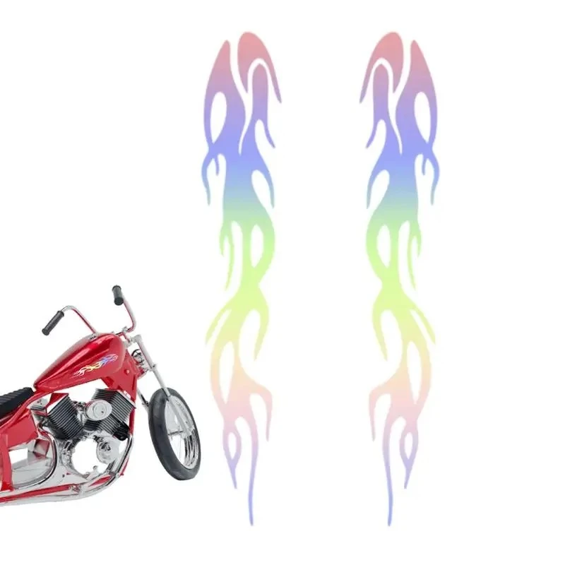 Flame Sticker Waterproof Motorcycle Decal