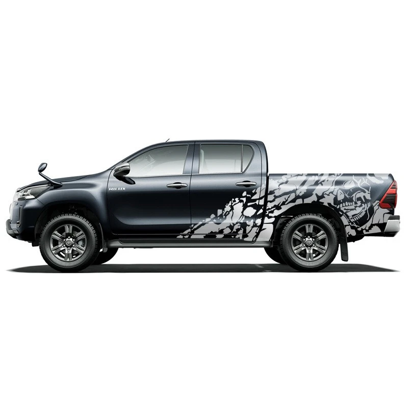 Half Truck Body Decal Sticker Waterproof