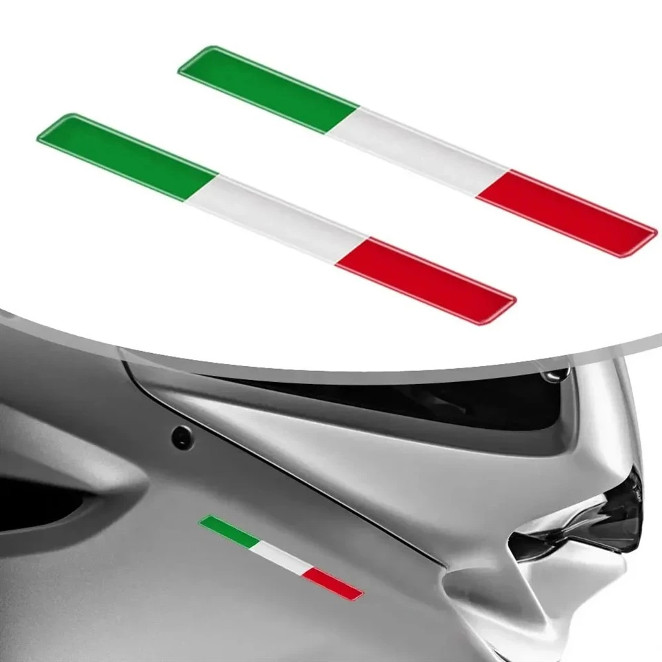 إيطالي العلم ثلاثي الألوان الايبوكسي ديكور عصا الزخرفة