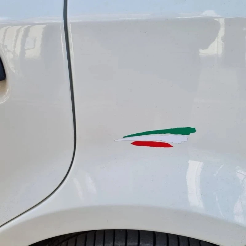 Italy Flag Motorcycle Sticker Vinyl Decal Waterproof best