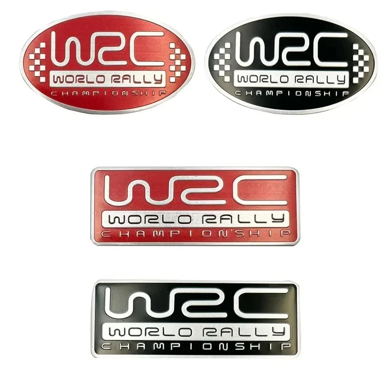 شارة شعارات WRC المعدنية
