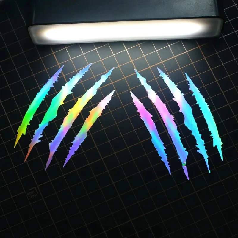 Monster Claw Scratch Car Processclecles دراجة نارية