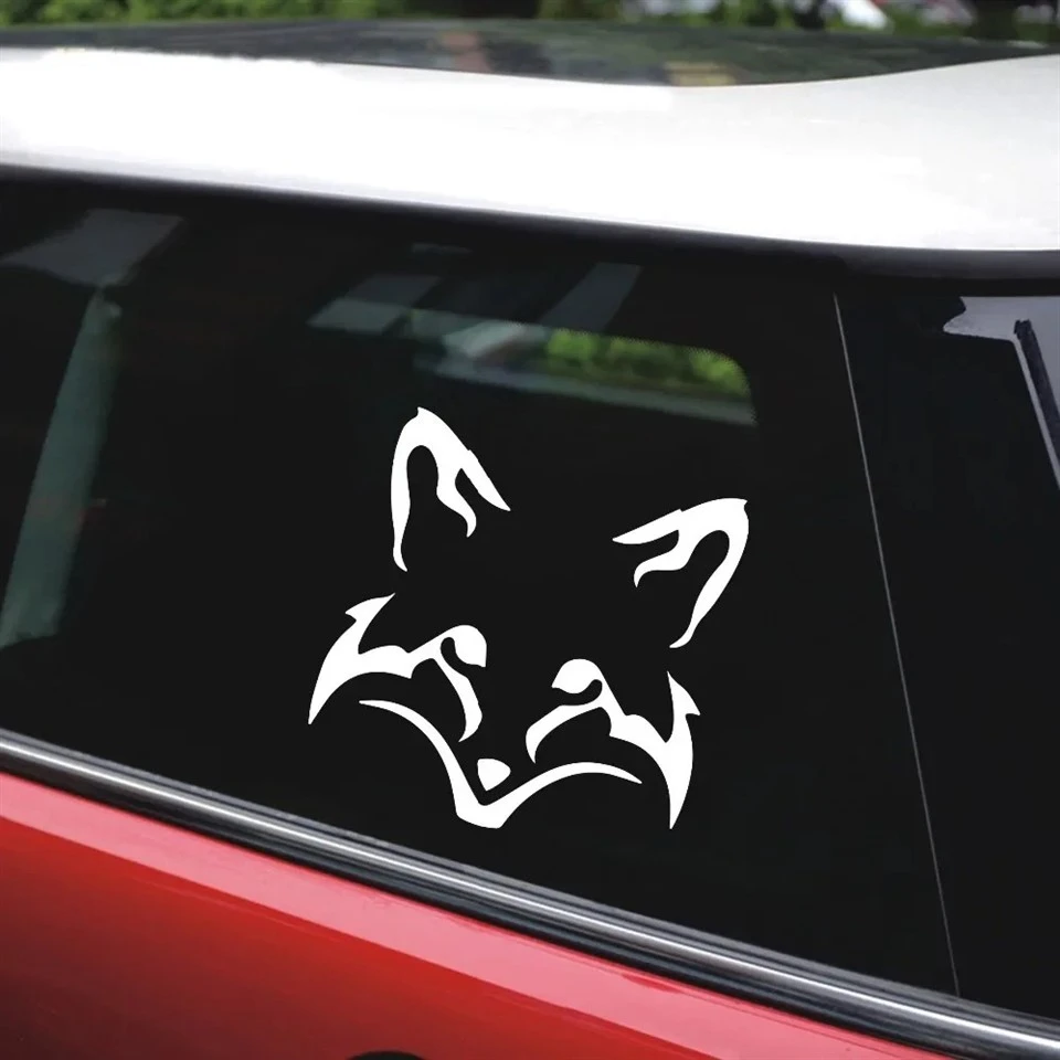 Motorcycle Decals Cute Fox Face factory