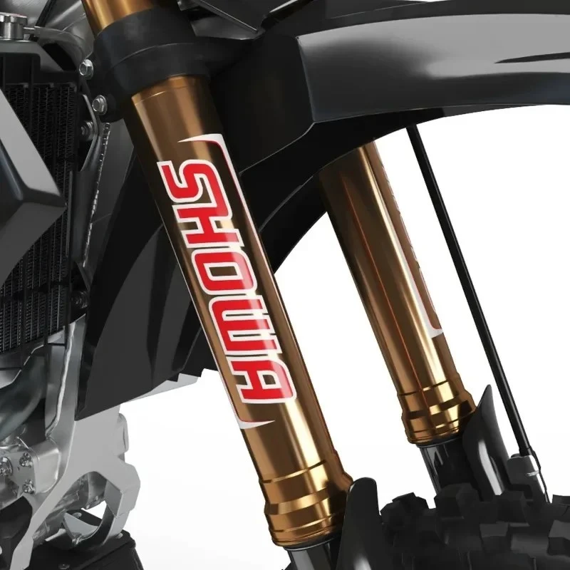 Motorcycle Front Fork Stickers Showa factory