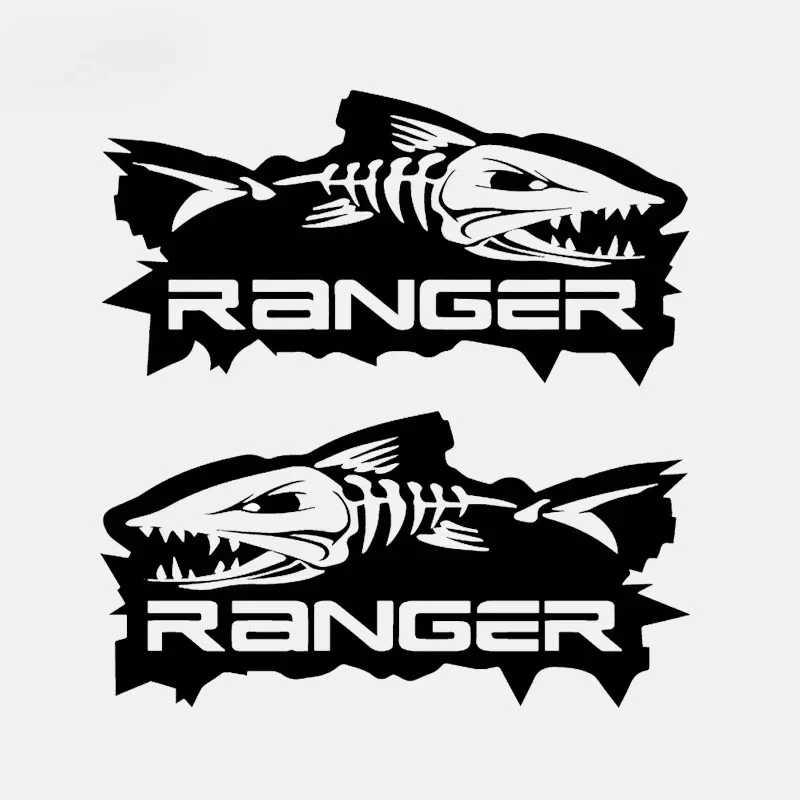 Ranger Fish Ute Pair ملصقات سيارات قارب الصيد الكبيرة