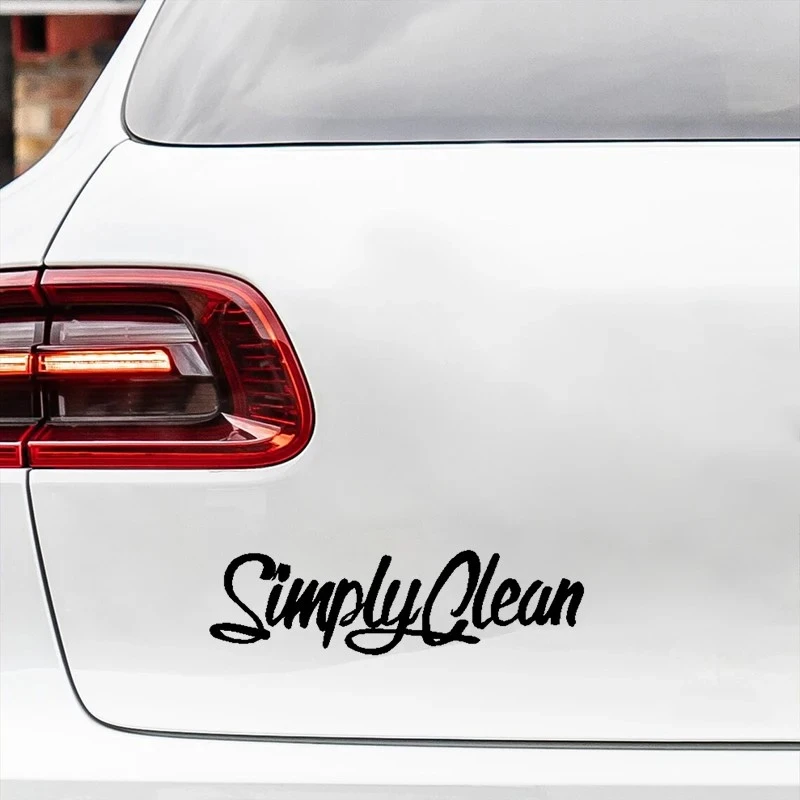 Simply Clean Sticker Window Decal factory
