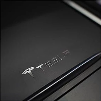 ملصق ختم ذهبي وفضي بشعار TELSA