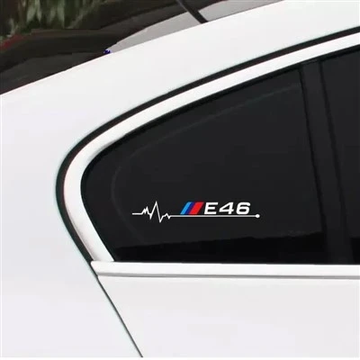 ملصق نوافذ سيارة 2PCS لـ BMW