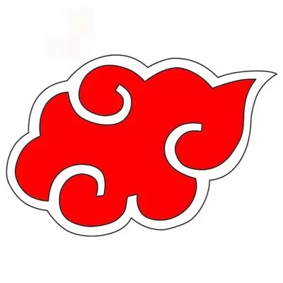 Ninja Akatsuki تسجيل ملصق سيارة فينيل