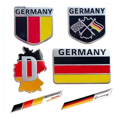 3D Auto Car Emblem Germany
