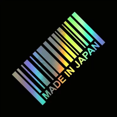 ملصقات فينيل مضحك JDM تصميم سيارة