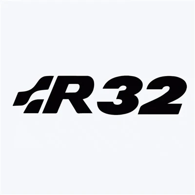 VW R32 شارات ملصقات فينيل لاصق