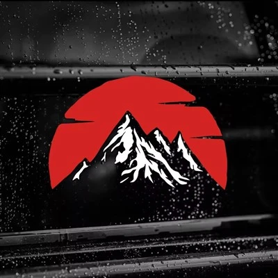 ملصق الشمس المزخرف المعدل من JDM