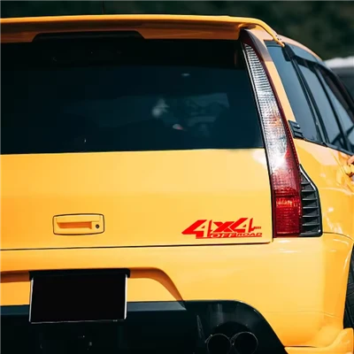 ملصق لاصق لسيارة جيب 4X4