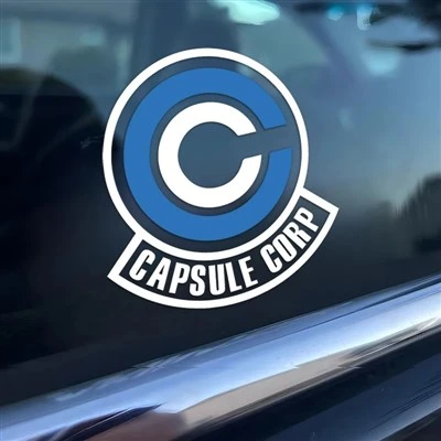 Capsule Corp Scal ، ملصق شعار بولما