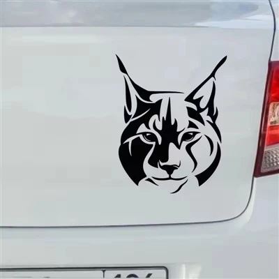 ملصق سيارة Lynx Animal Lynx Vinyl
