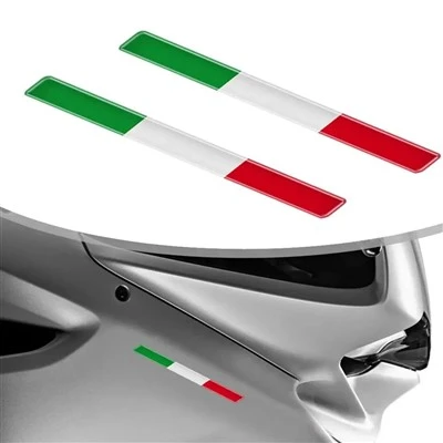 إيطالي العلم ثلاثي الألوان الايبوكسي ديكور عصا الزخرفة