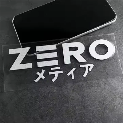 ملصقات سيارة JDM Zero عاكسة