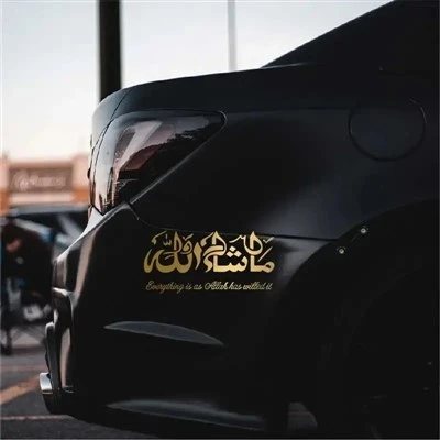 ملصقات السيارات الإبداعية للفن