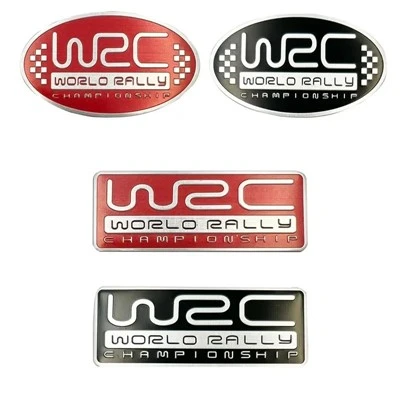 شارة شعارات WRC المعدنية