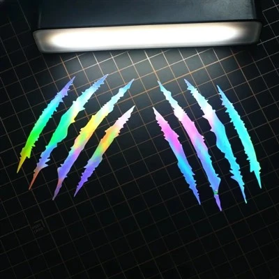 Monster Claw Scratch Car Processclecles دراجة نارية