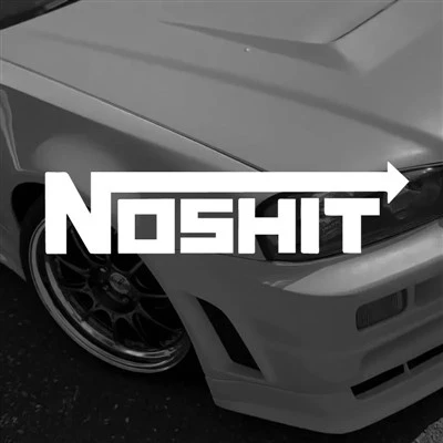 Noshit NOS Style Secal Funny for Car