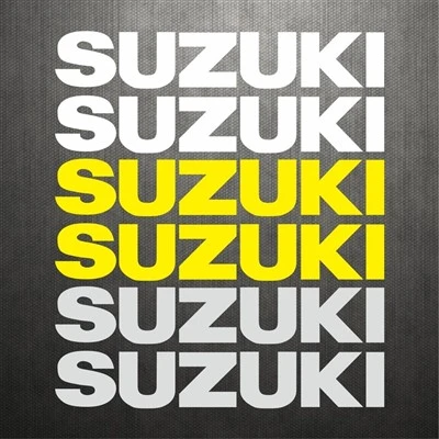 ملصقات الدراجات النارية Suzuki شعار الشعار الشعار