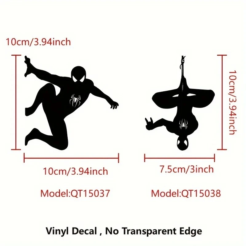 Spider Man Vinyl Sticker For Car Window high quality