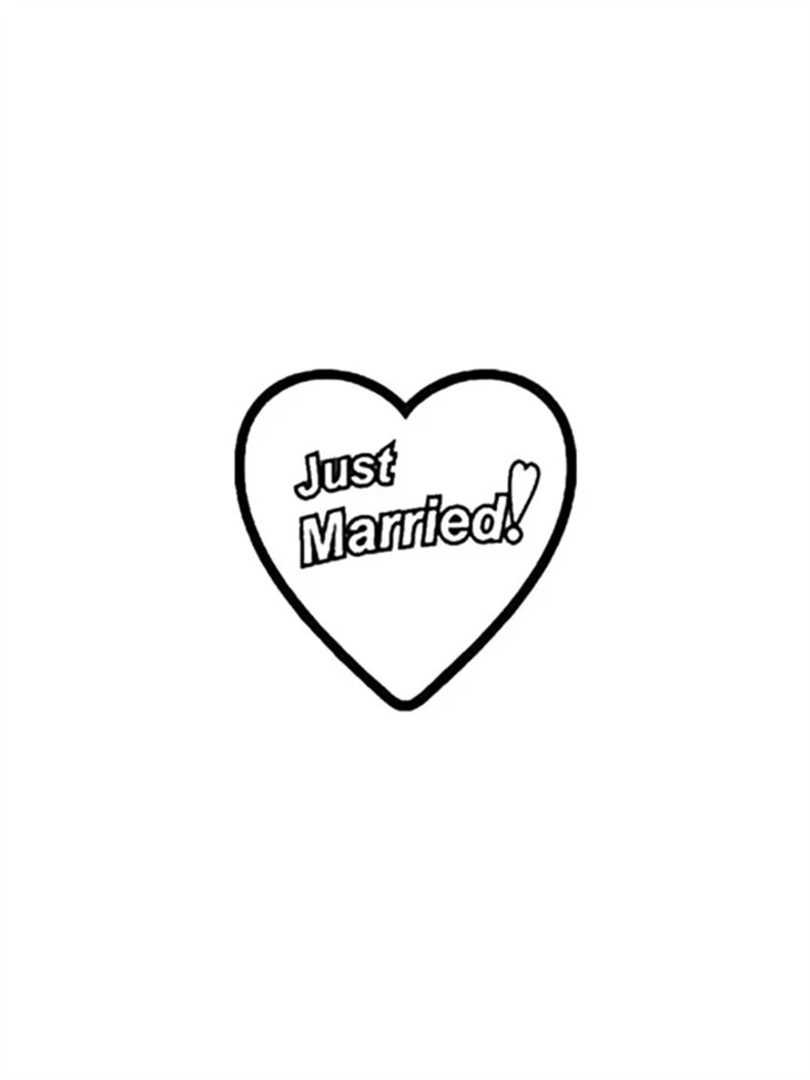 Heart-shaped Car Decal
