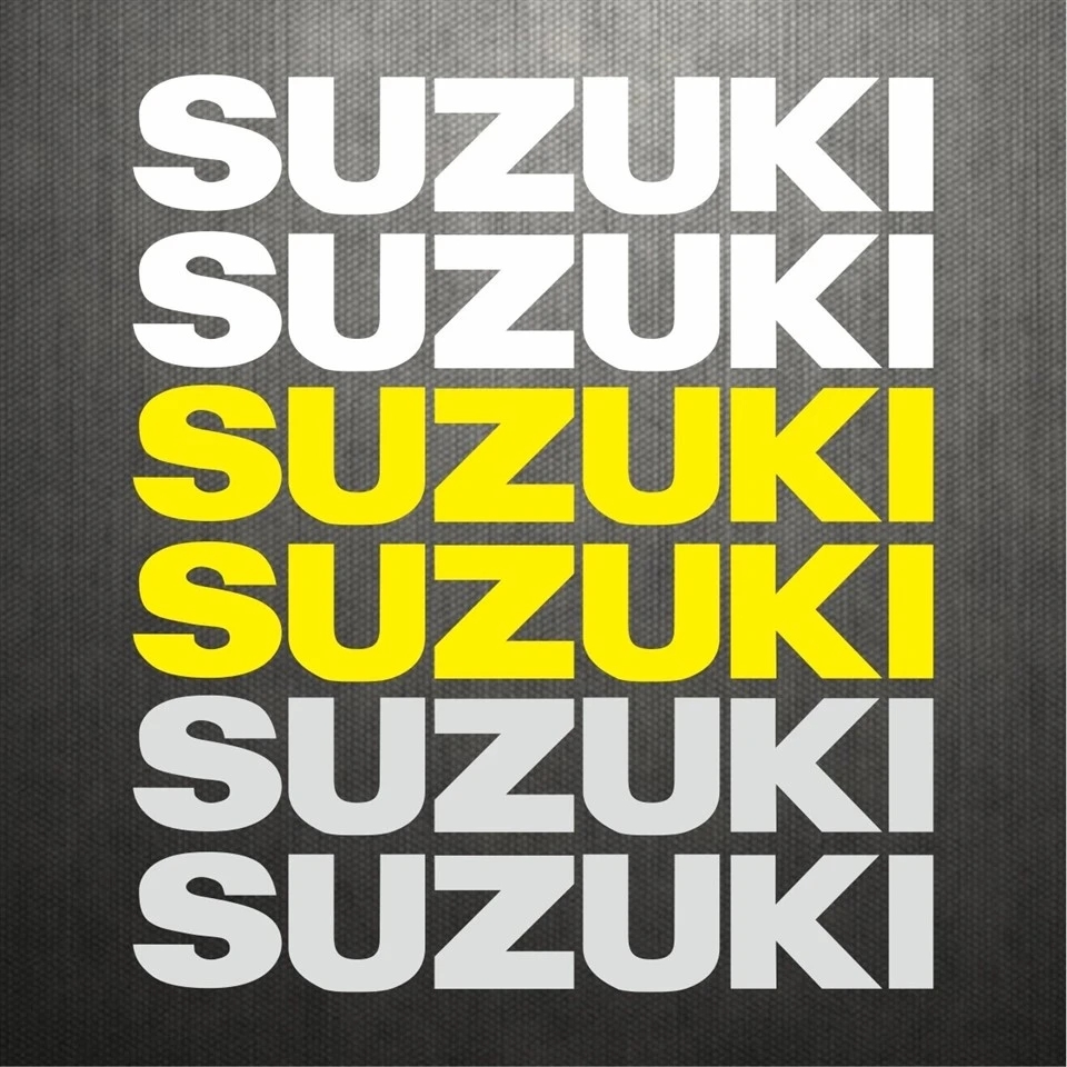 ملصقات الدراجات النارية Suzuki شعار الشعار الشعار