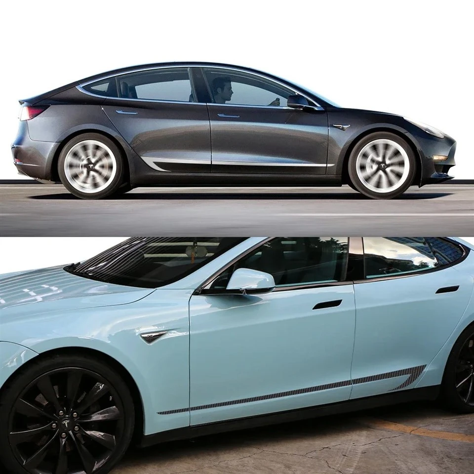 ملصقات جانبية Tesla Model 3