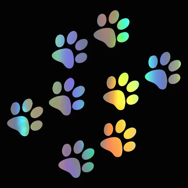 Cat Paw Print Sticker For Car