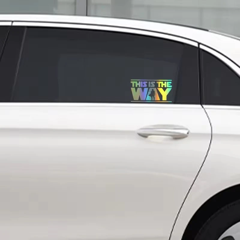 This Is The Way Car Sticker