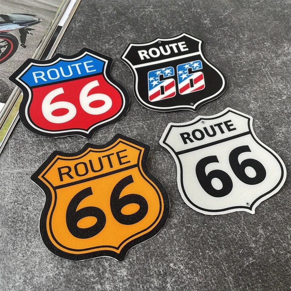 U.S. Historic Route 66 Sign Stickers factory