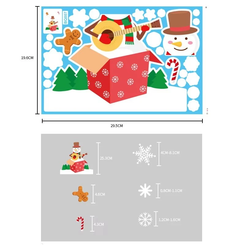 Vinyl Funny Christmas Car Windows Decal
